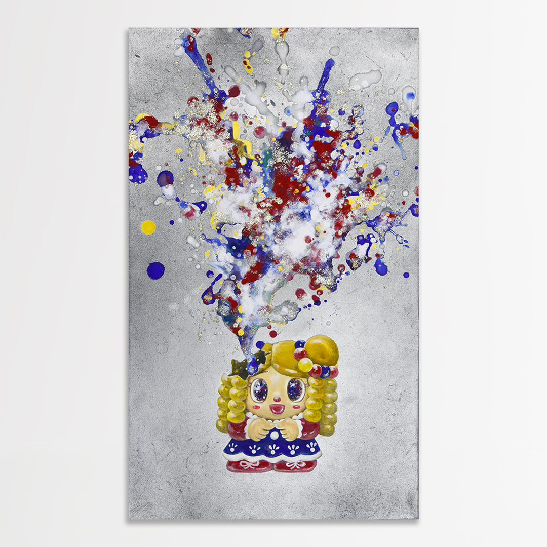 甲斐千香子 絵画作品 しゃらり – SOMSOC
