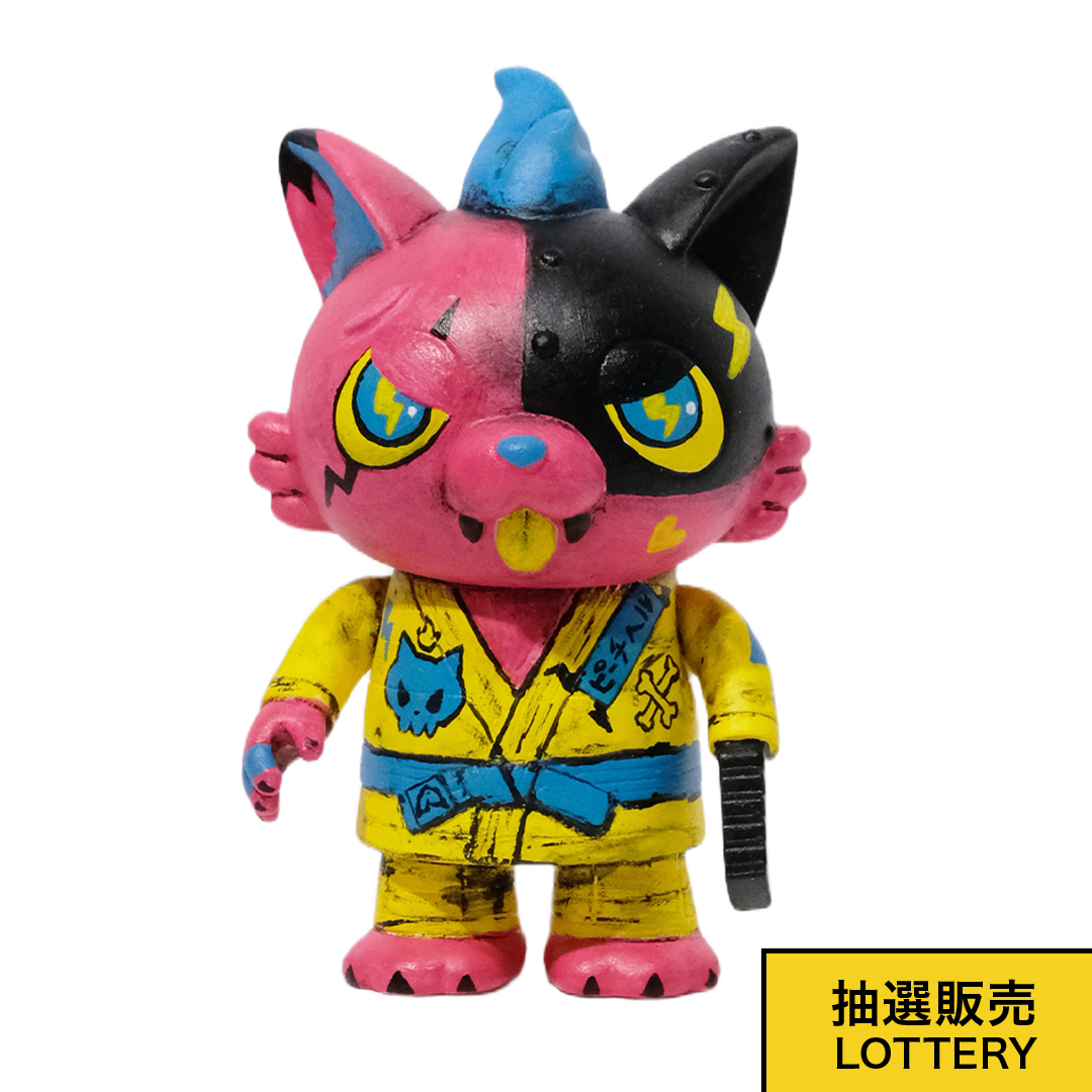 ピーチヘルももお ソフビ ちびゴーストドッグ 桃地獄カスタム One-off