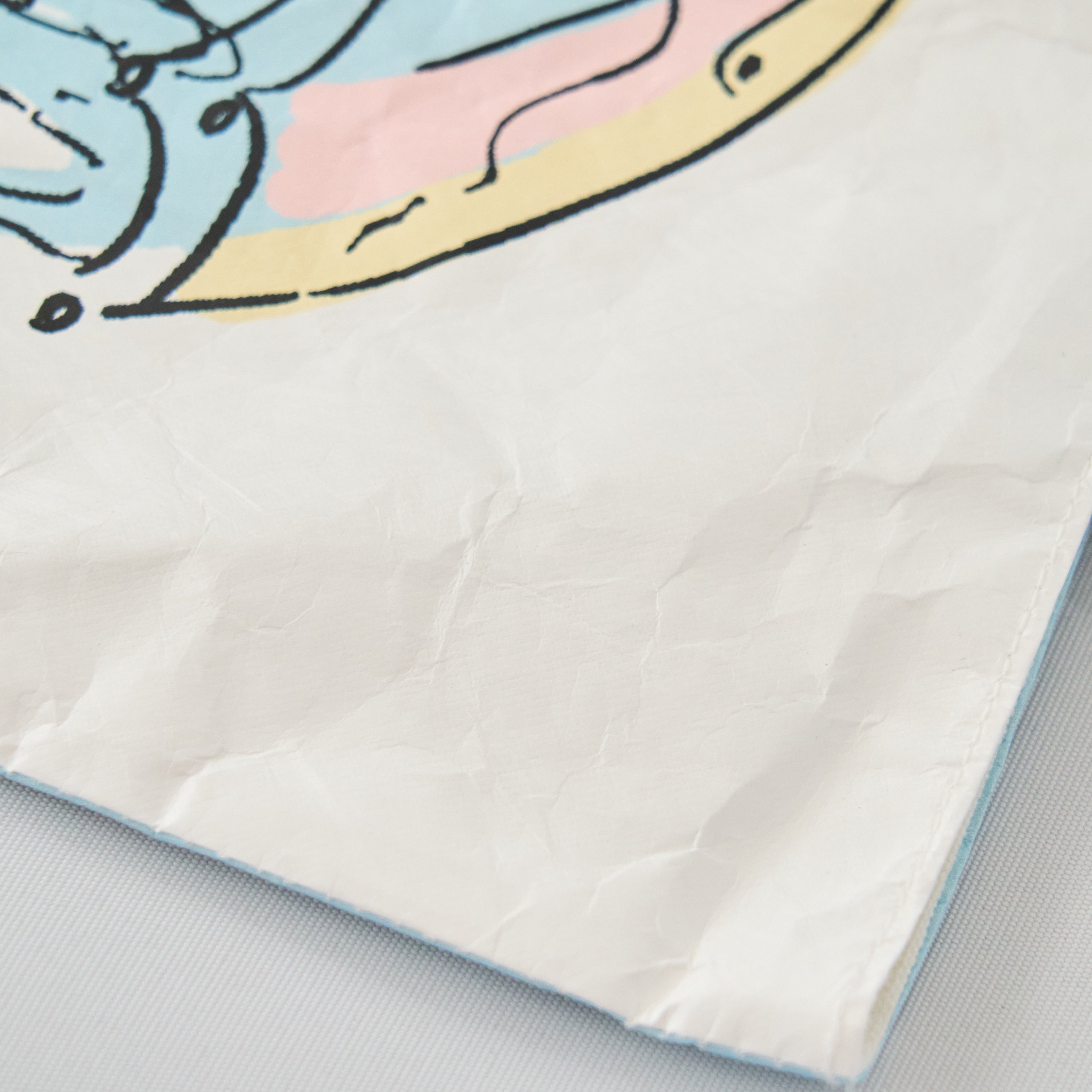Satonekoto Paper-Bag-Style Tote Bag - Doshaburikko