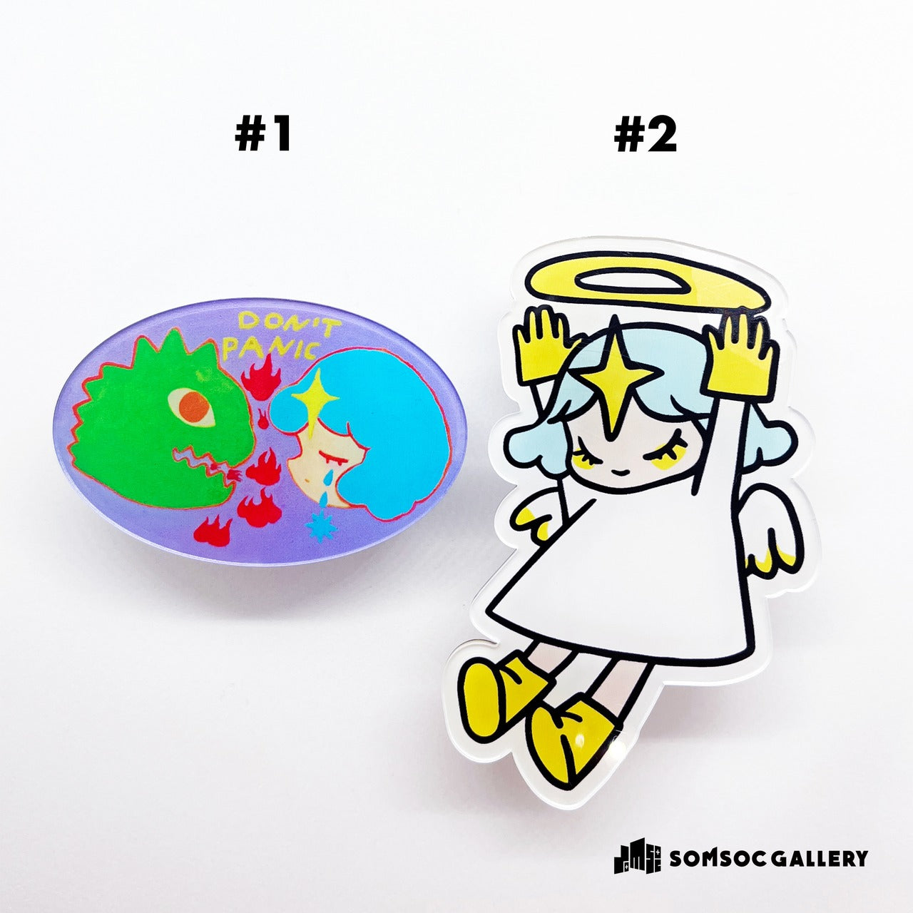 ANGEL UNHAPPY スマホグリップ