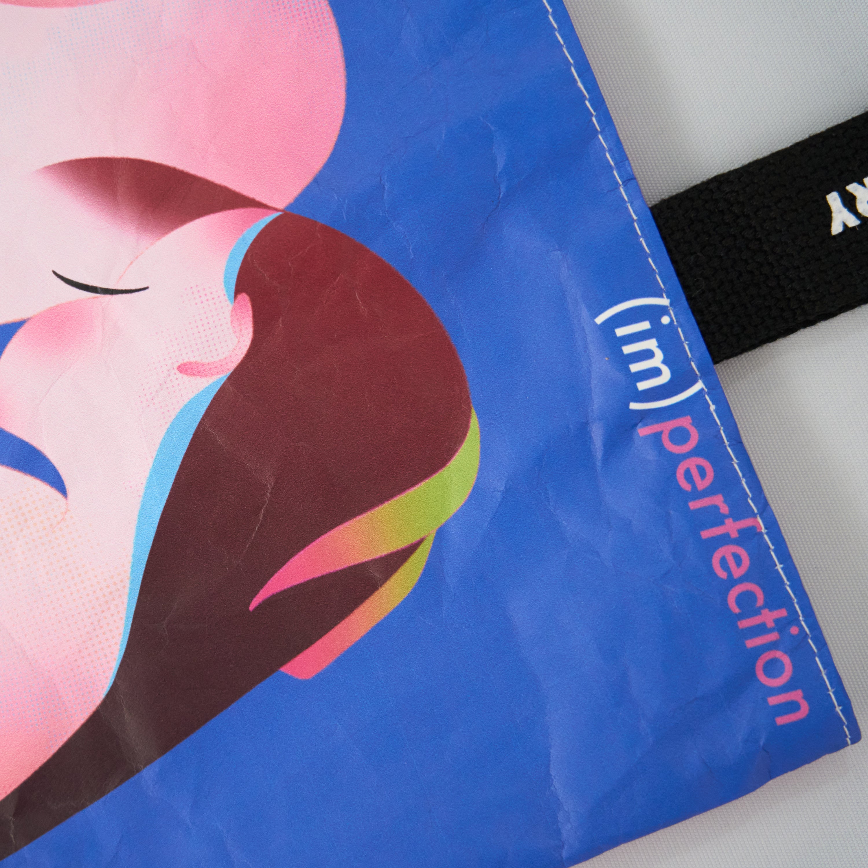 RASUKU Paper-Bag-Style Tote Bag - (im)perfection