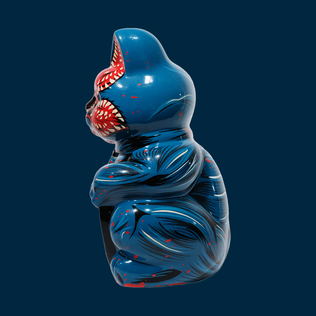 Kustom China Sofubi - Otherworldly Beckoning Cat BIG