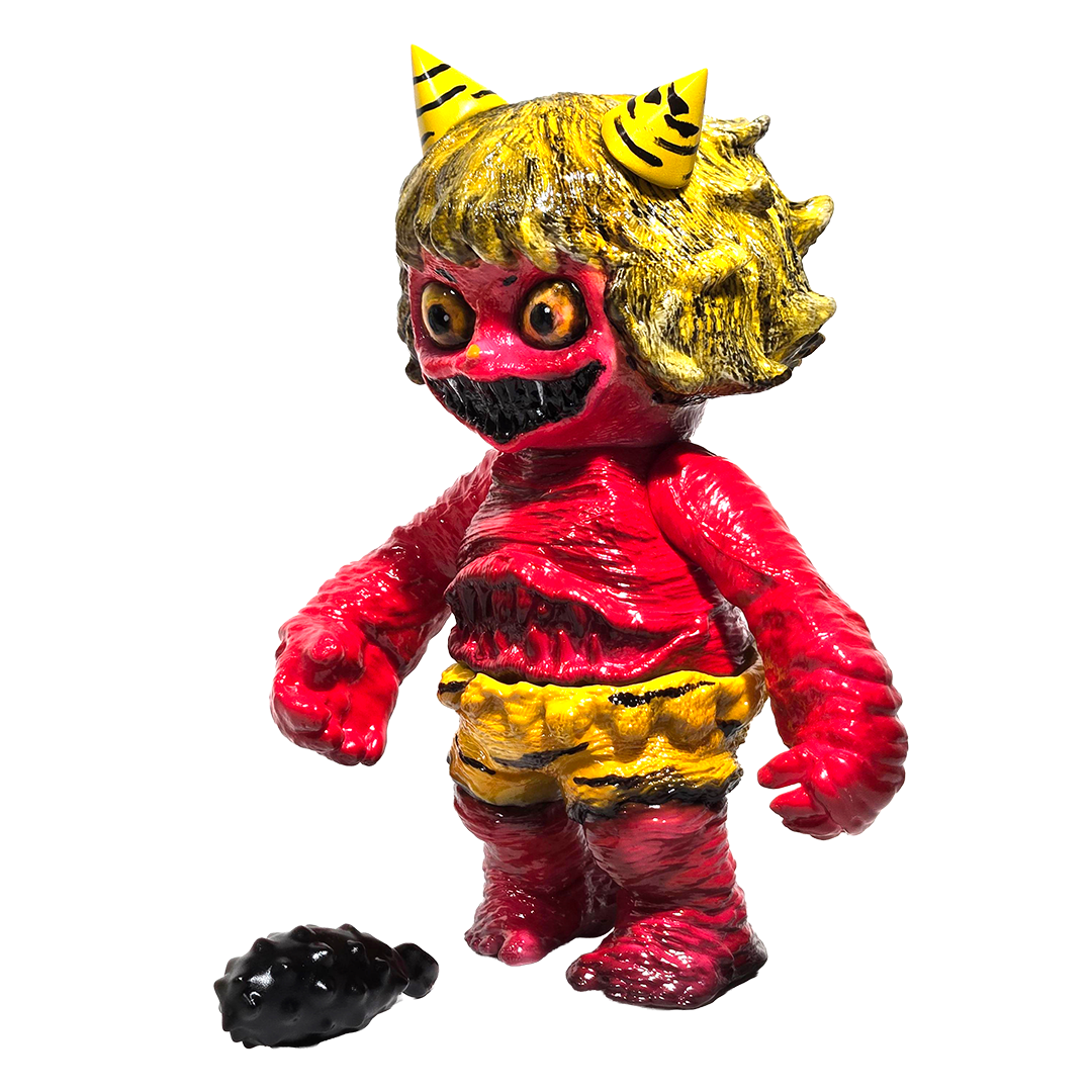 饅頭 (Manju) ソフビ 赤鬼