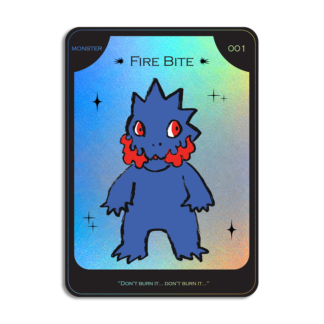 静電場朔 PET CARD コレクションカード