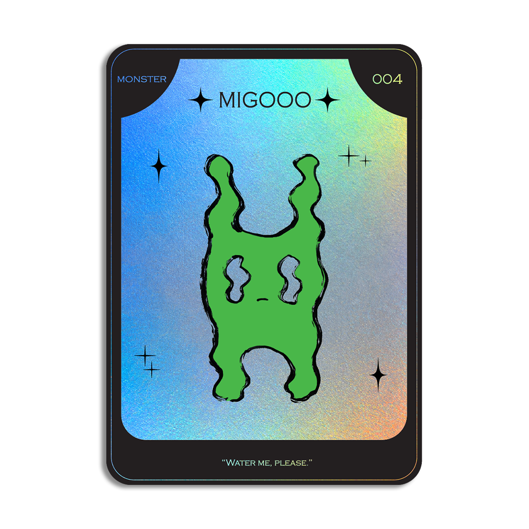 静電場朔 PET CARD コレクションカード