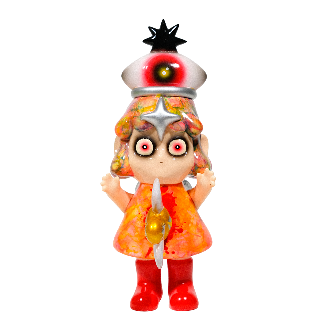 ANGEL UNHAPPY ソフビ  MILKBOYTOYS Ver. One-off Edition