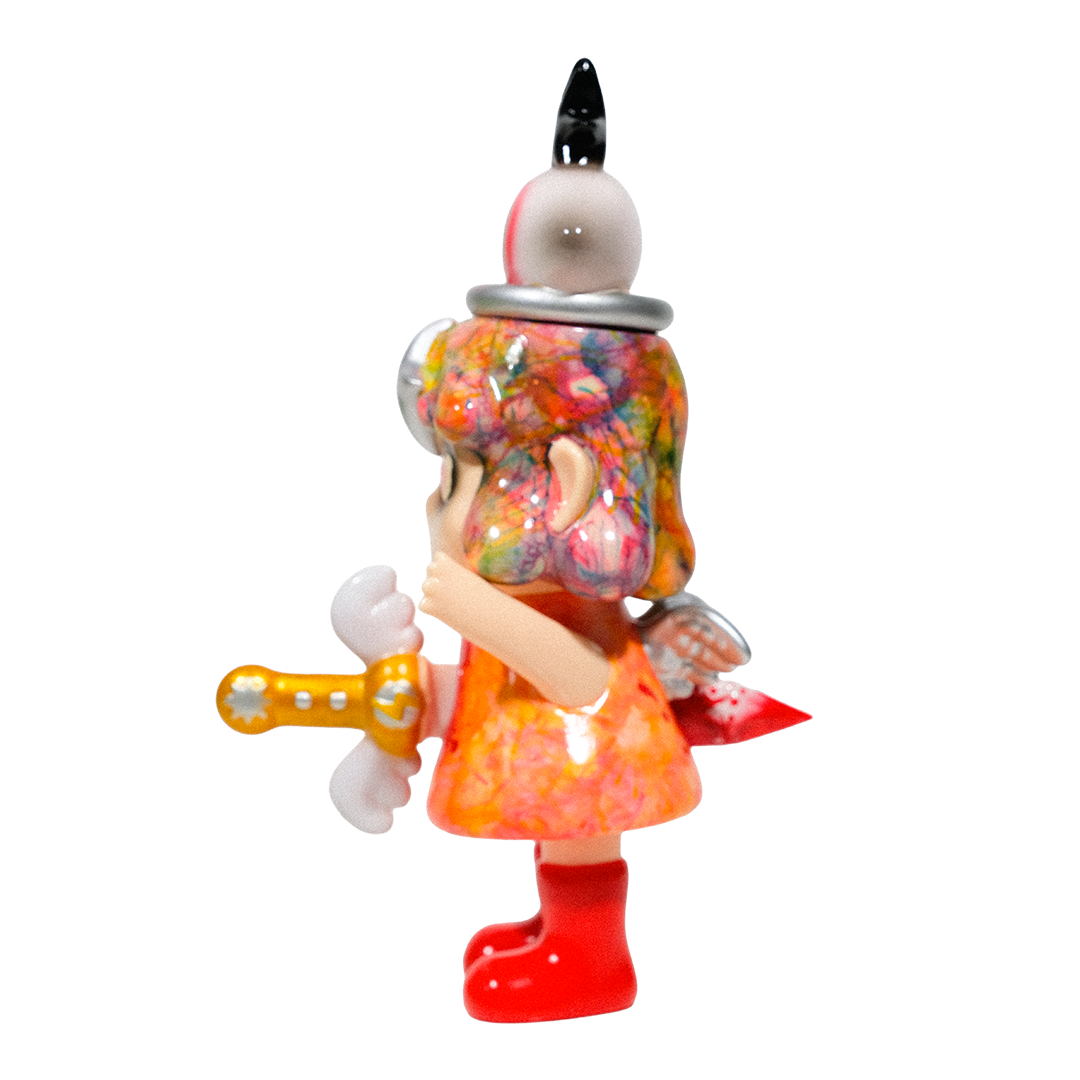 ANGEL UNHAPPY ソフビ  MILKBOYTOYS Ver. One-off Edition