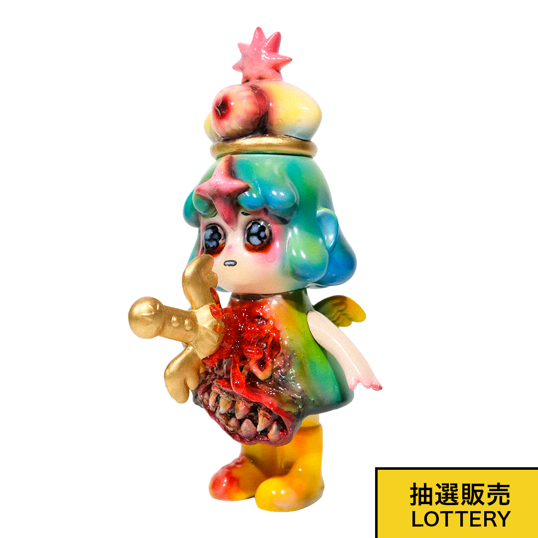 ANGEL UNHAPPY ソフビ  by 饅頭 One-off Edition