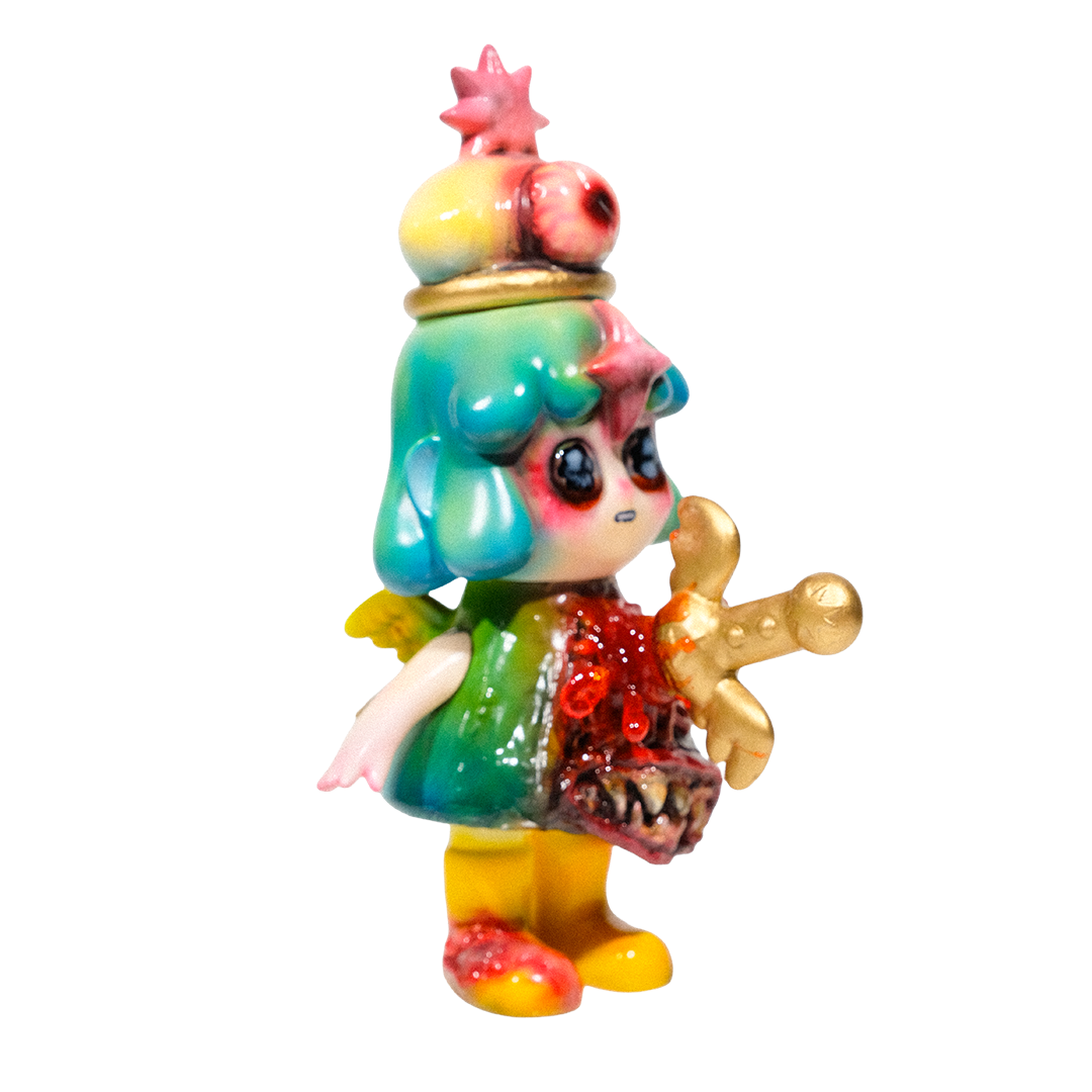ANGEL UNHAPPY Sofubi by Manju One-Off Edition