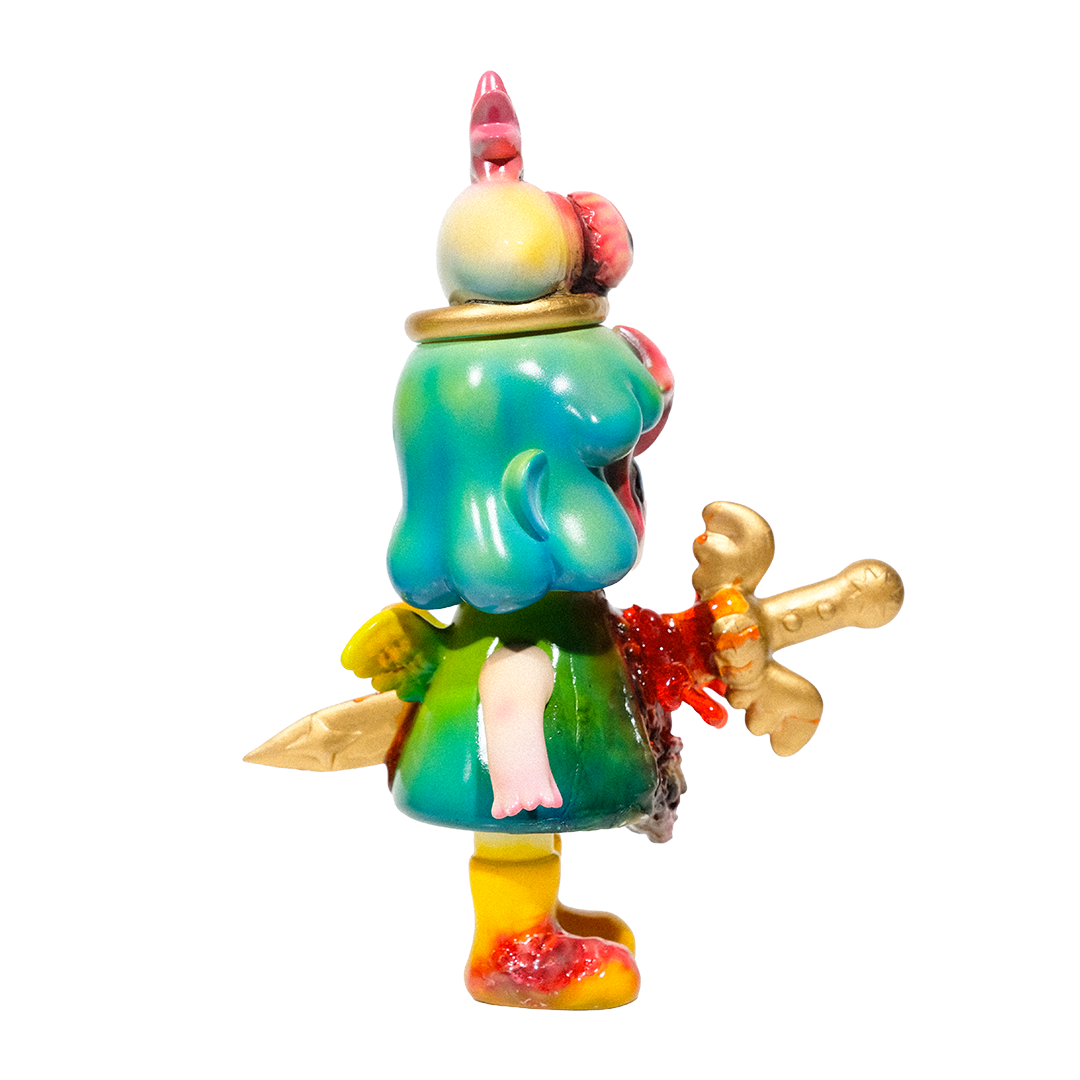 ANGEL UNHAPPY Sofubi by Manju One-Off Edition