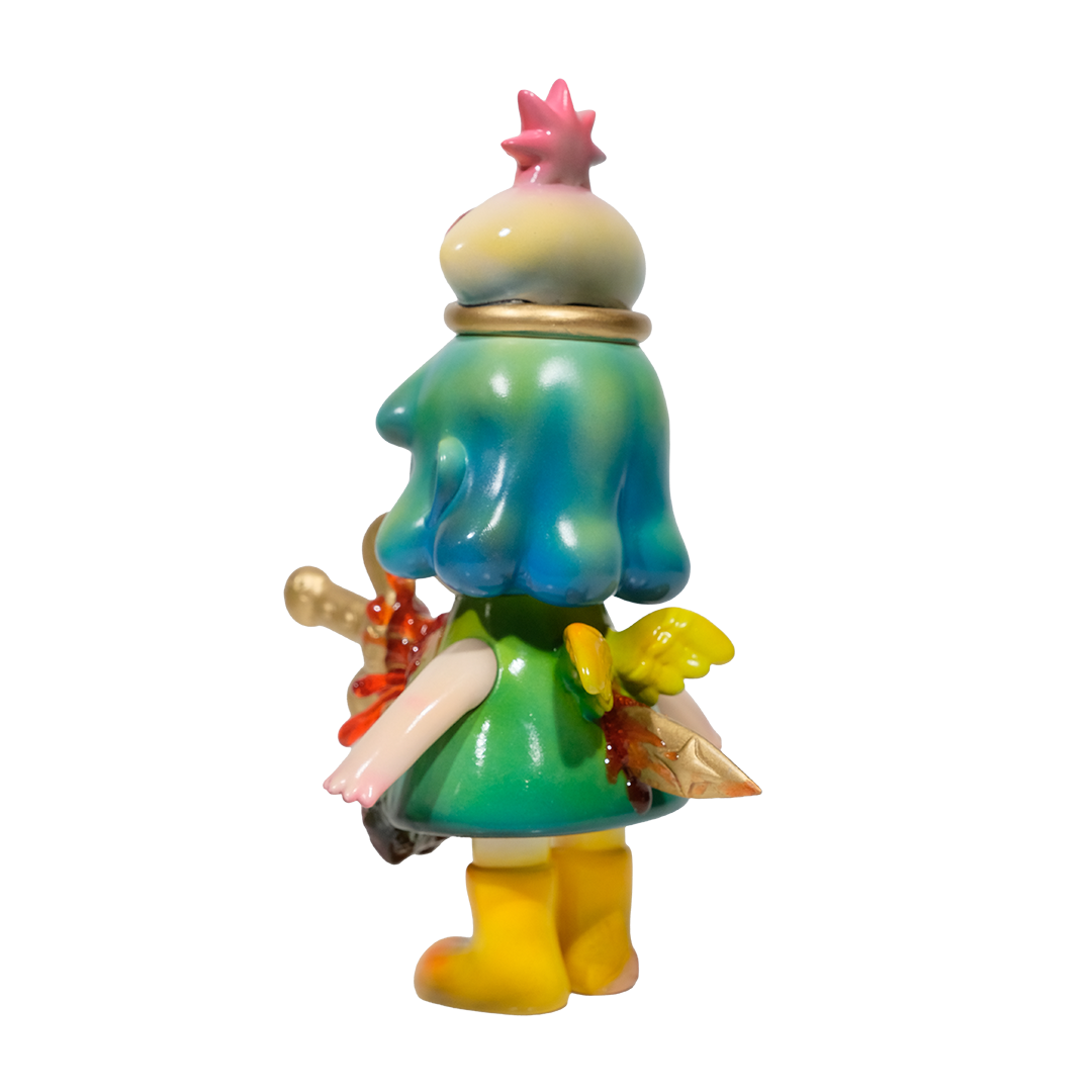 ANGEL UNHAPPY Sofubi by Manju One-Off Edition