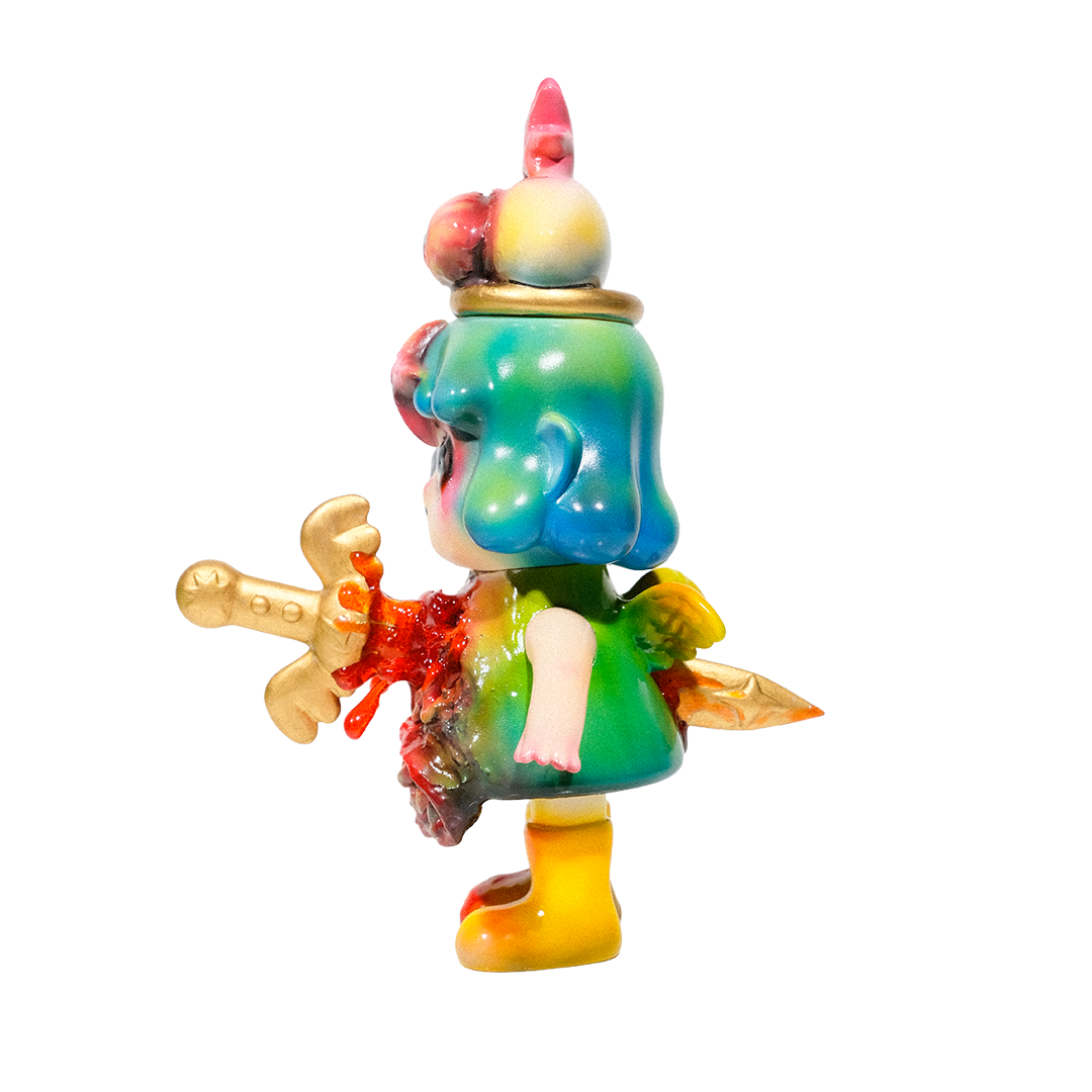 ANGEL UNHAPPY Sofubi by Manju One-Off Edition