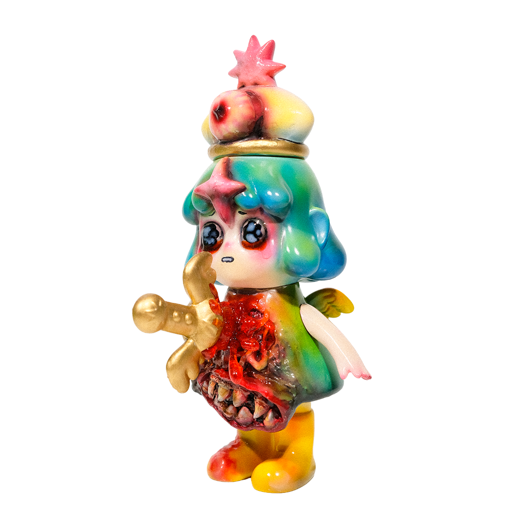ANGEL UNHAPPY Sofubi by Manju One-Off Edition