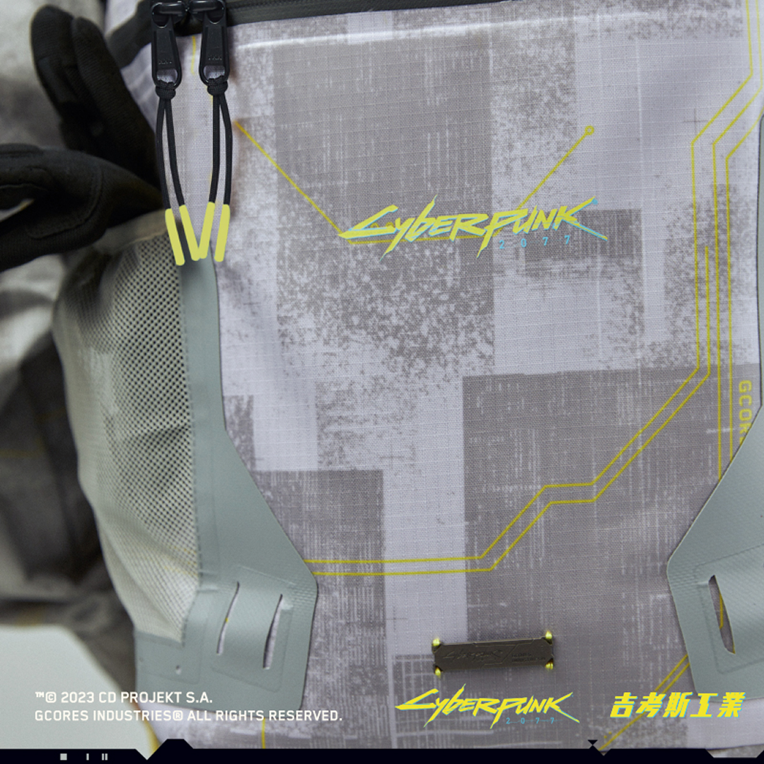 Cyberpunk 2077 バックパック [グレー]