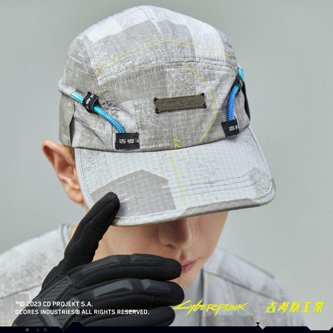 Cyberpunk 2077 キャップ [グレー]