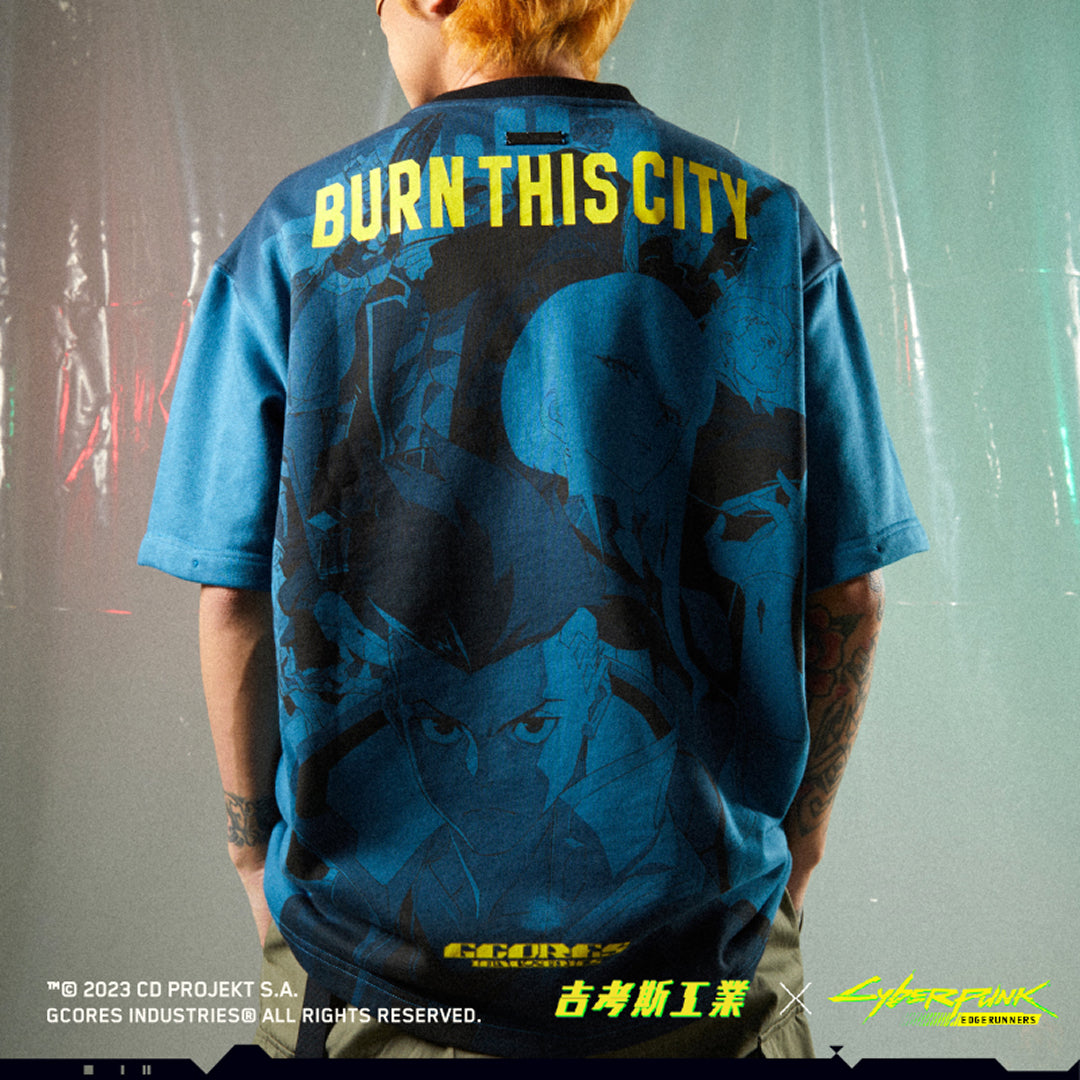 Cyberpunk Edgerunners 2WAYグラフィックTシャツ