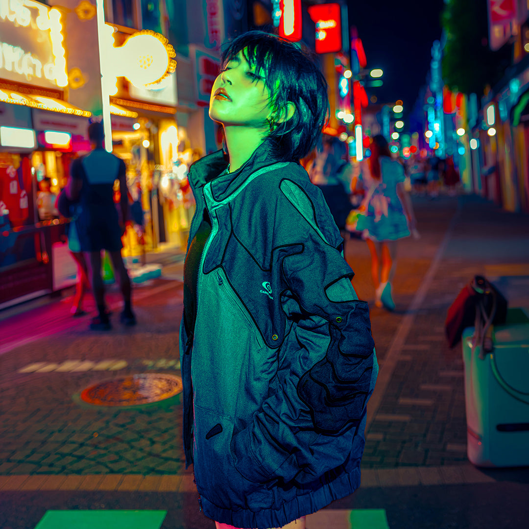 Cyberpunk: Edgerunners Bomber Jacket Rebecca