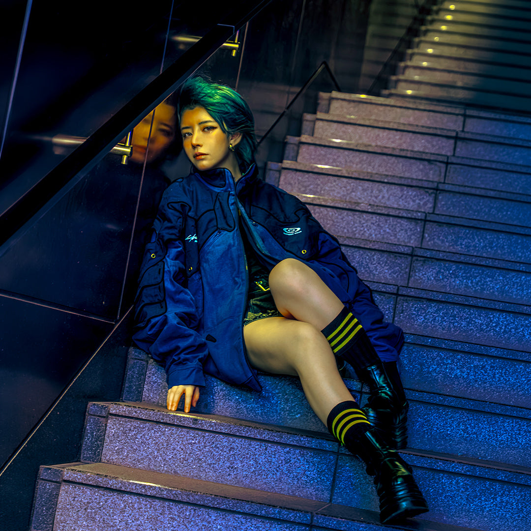 Cyberpunk: Edgerunners Bomber Jacket Rebecca