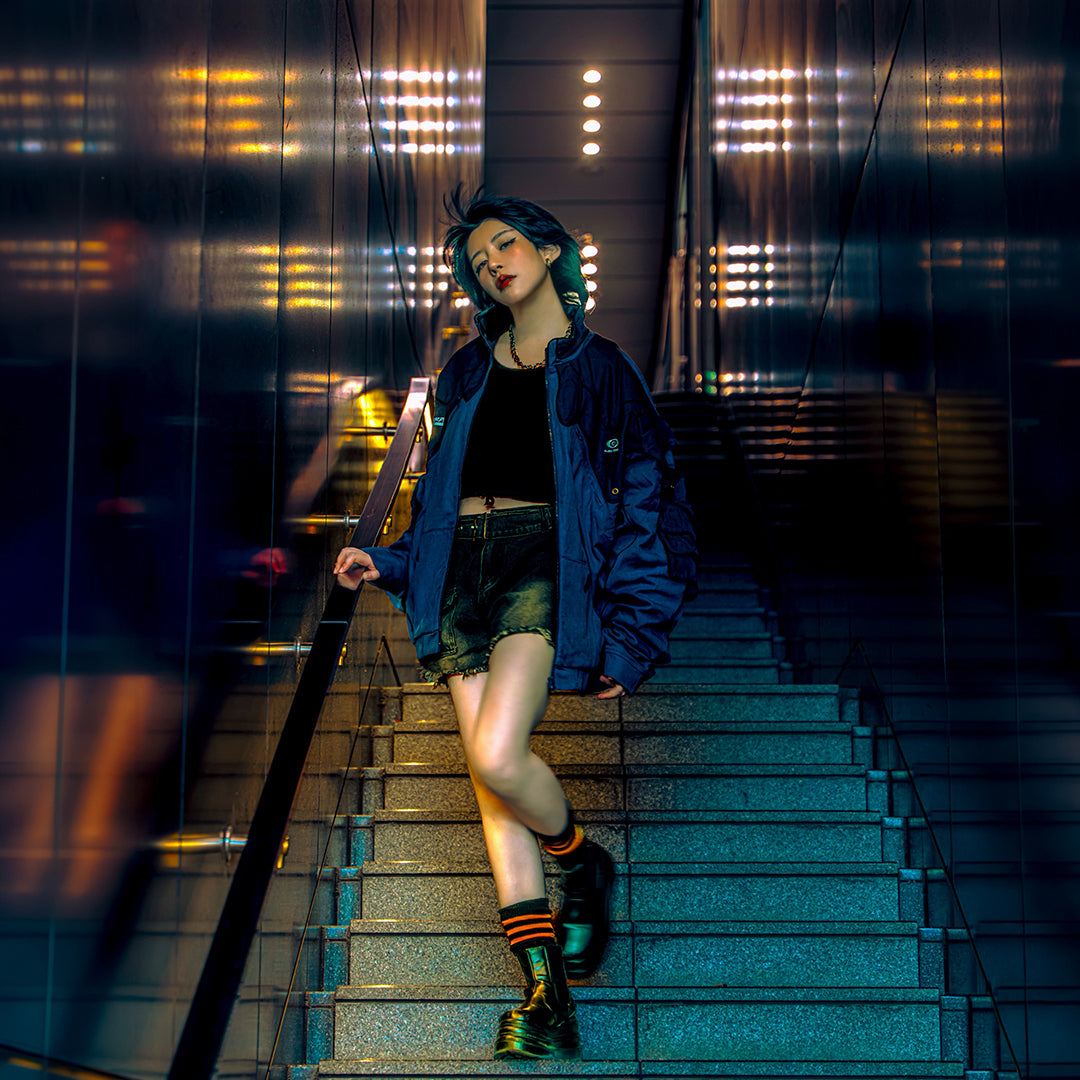 Cyberpunk: Edgerunners Bomber Jacket Rebecca