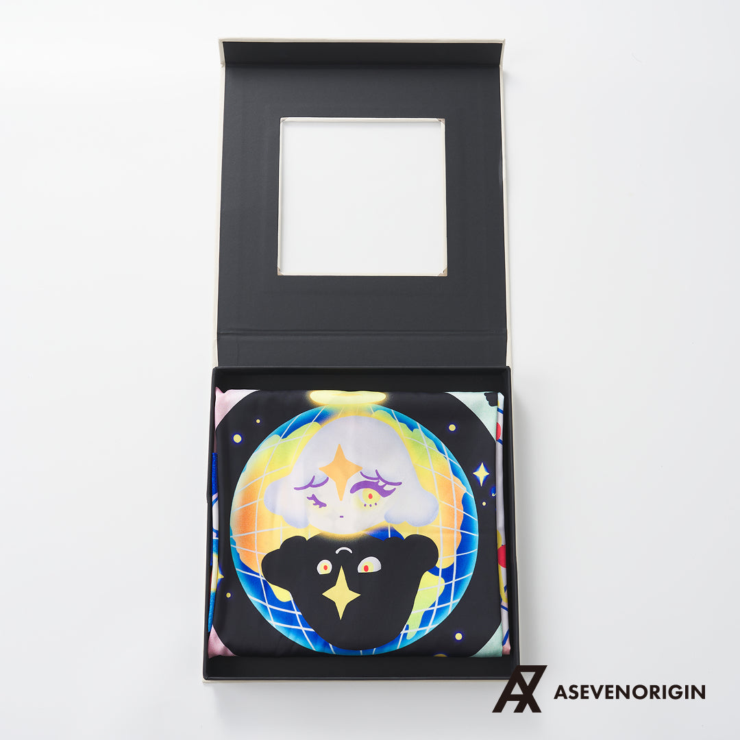 バイバイ輪廻 大判スカーフ