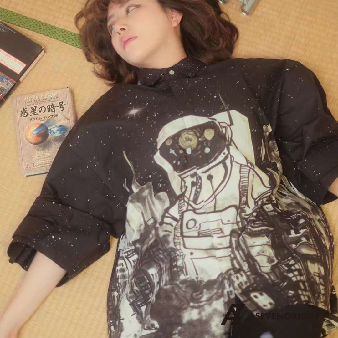 静電場朔 シャツ 化物吐息