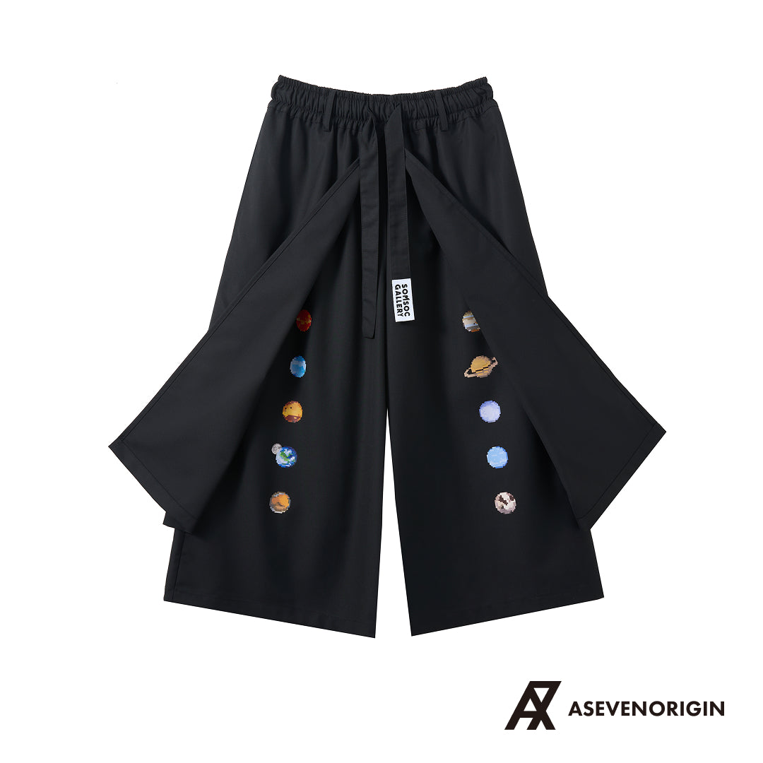 静電場朔 袴風パンツ ピクセル宇宙