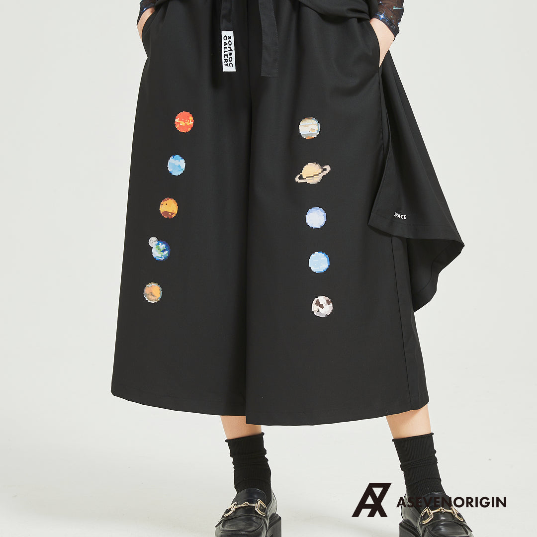 静電場朔 袴風パンツ ピクセル宇宙