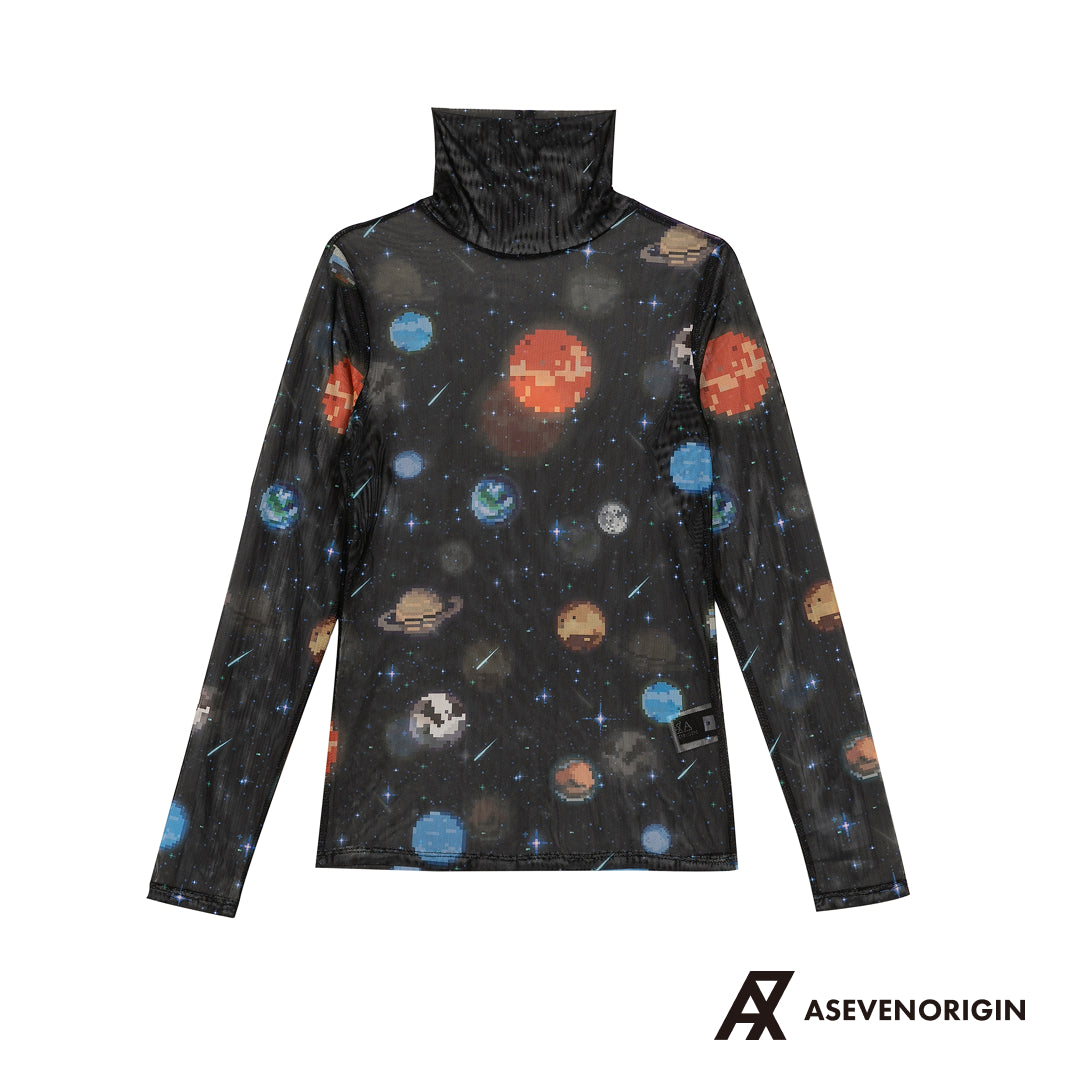 静電場朔 シアーシャツ ピクセル宇宙