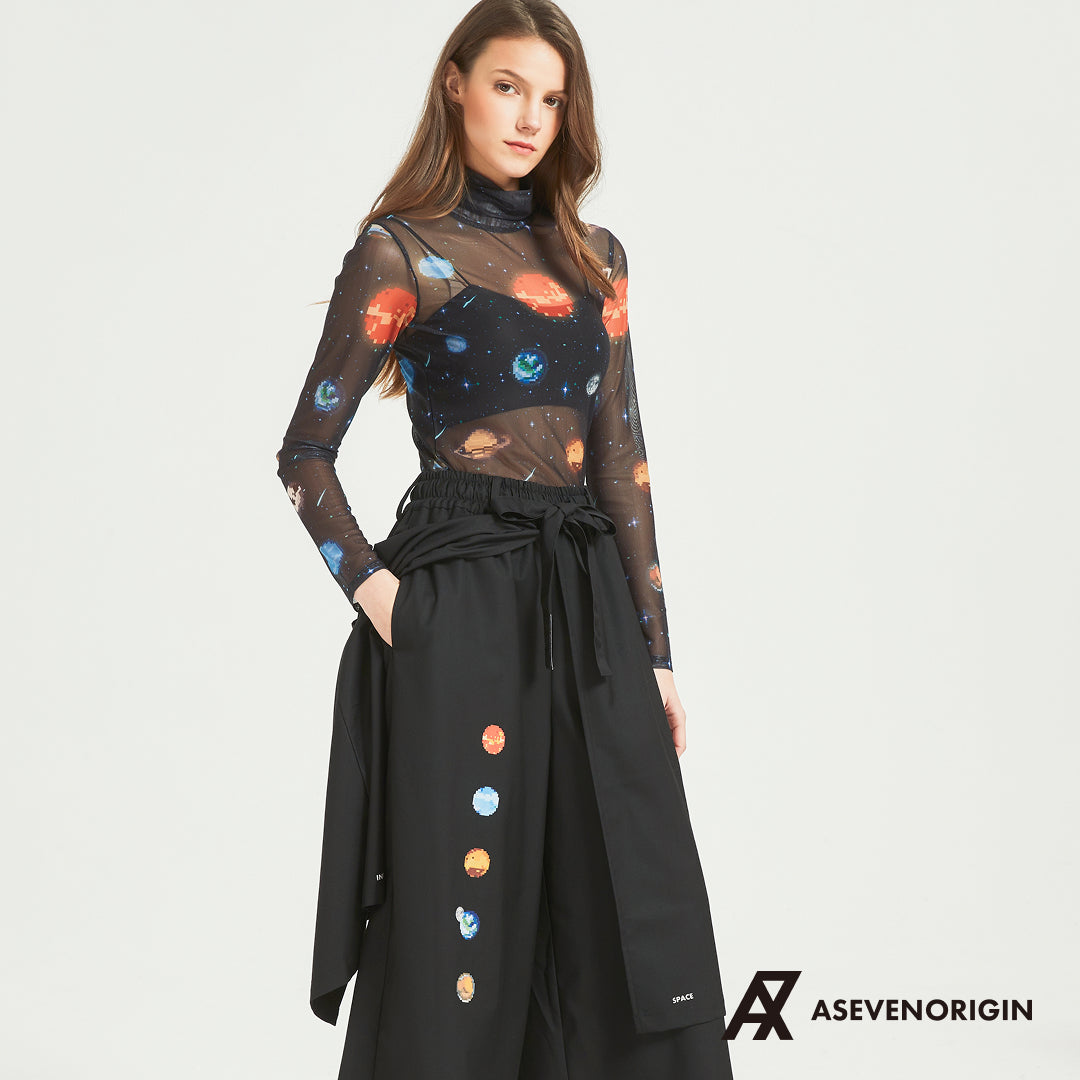 静電場朔 シアーシャツ ピクセル宇宙