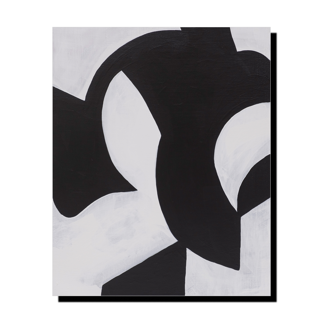 町山耕太郎 絵画作品 Eat (clipping series - frame) / たべる (きりぬきシリーズ - こうぞう)