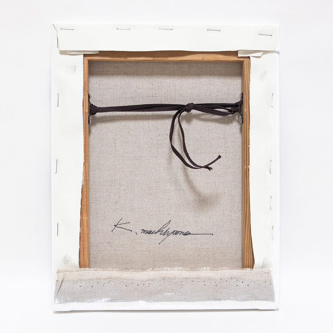 町山耕太郎 絵画作品 Eat (clipping series - frame) / たべる (きりぬきシリーズ - こうぞう)