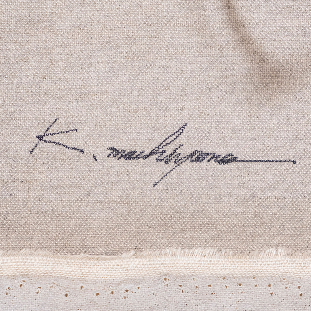 町山耕太郎 絵画作品 Eat (clipping series - frame) / たべる (きりぬきシリーズ - こうぞう)