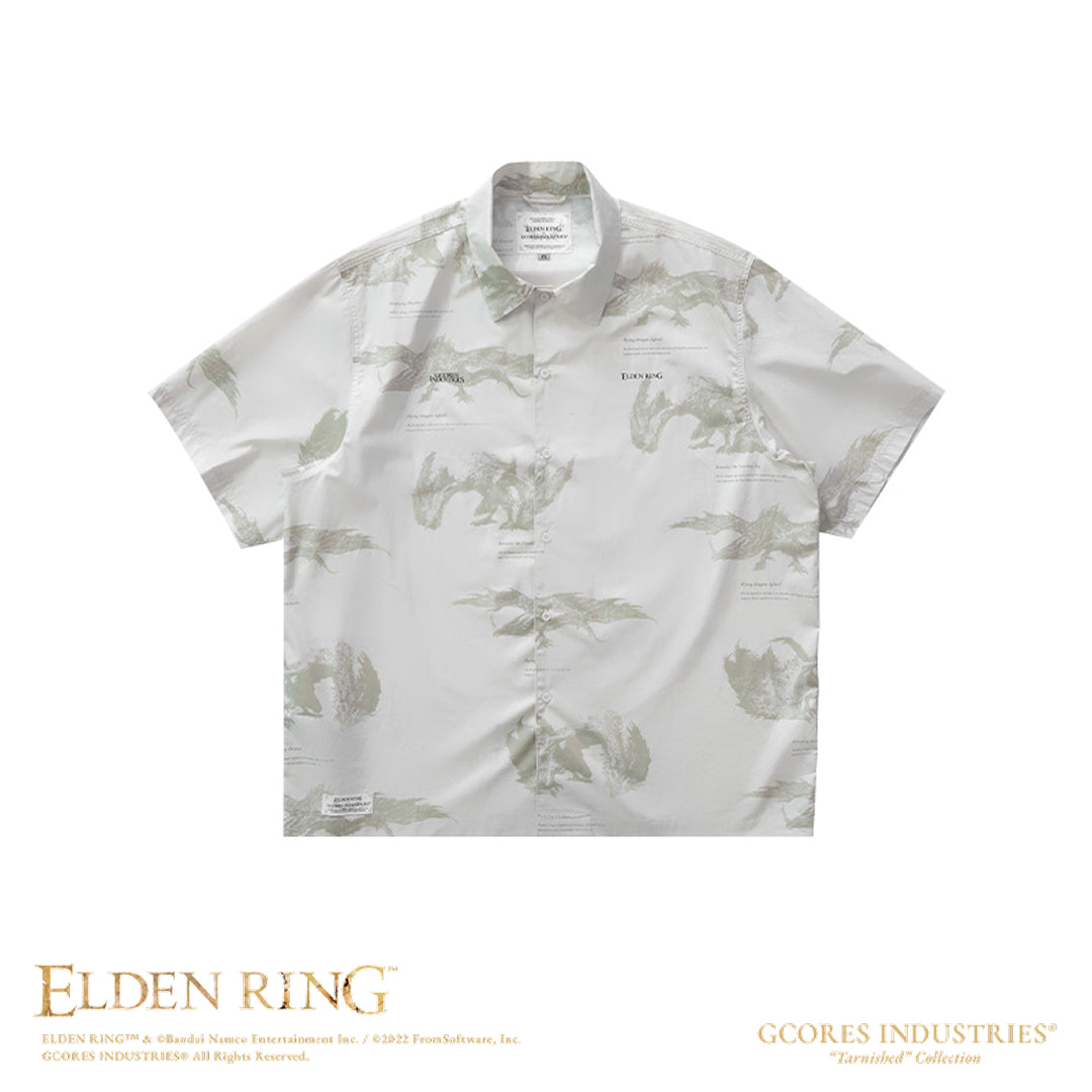 ELDEN RING プリントシャツ 竜餐の印