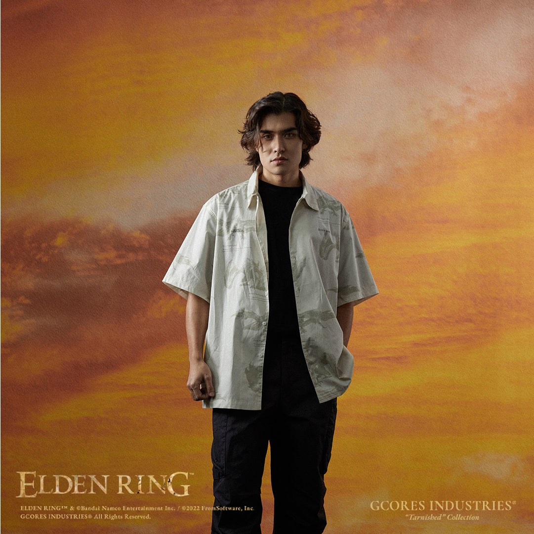 ELDEN RING プリントシャツ 竜餐の印