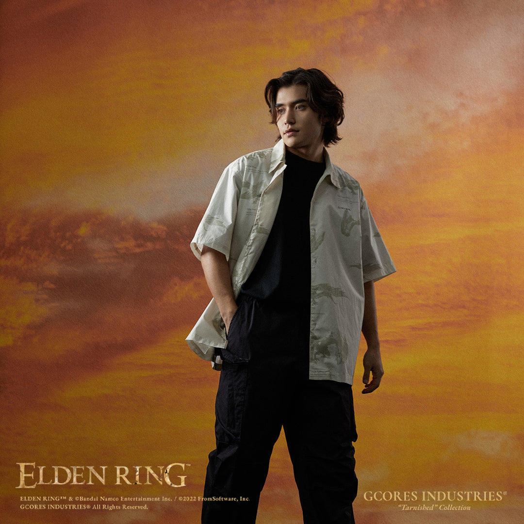 ELDEN RING プリントシャツ 竜餐の印
