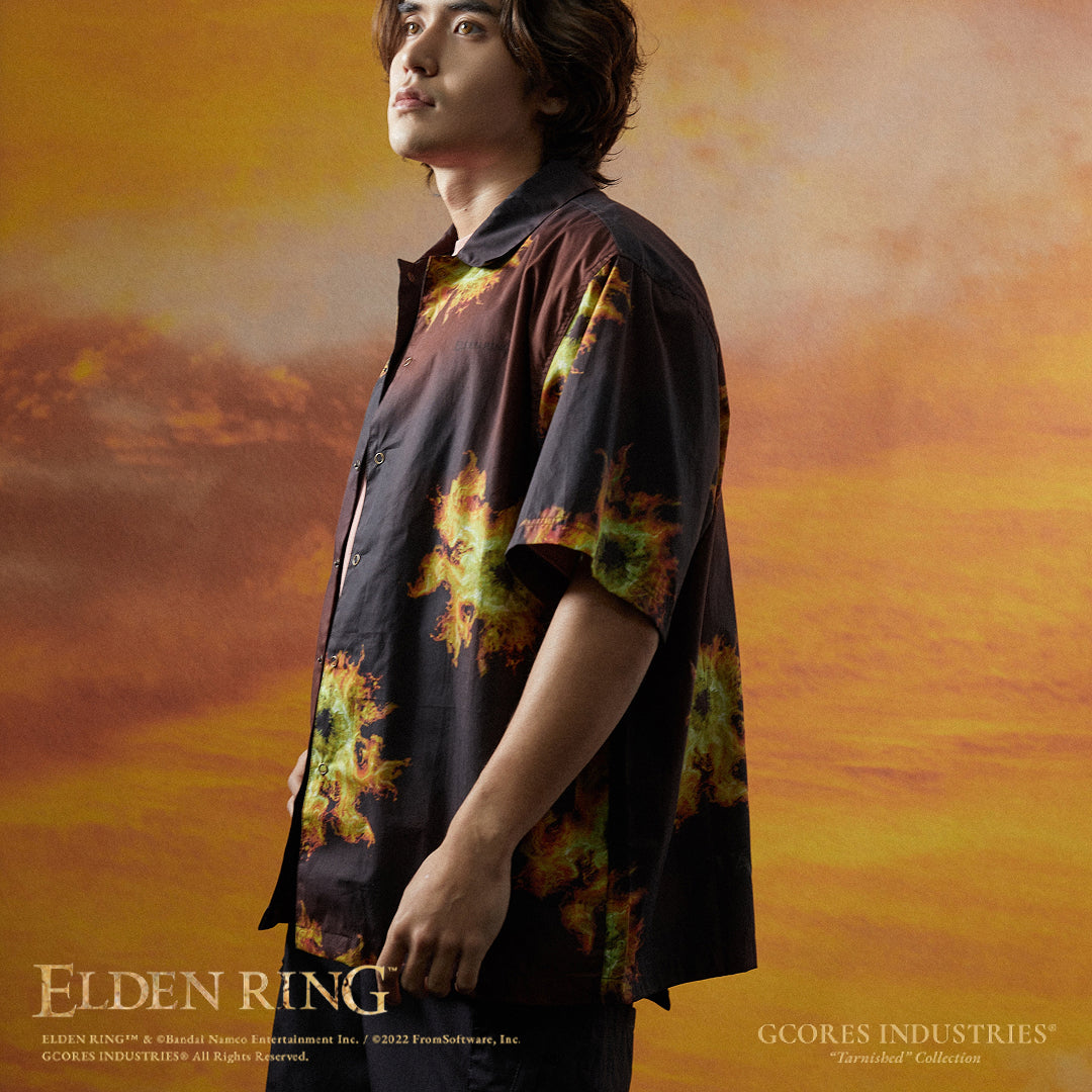 ELDEN RING プリントシャツ 狂い火の王