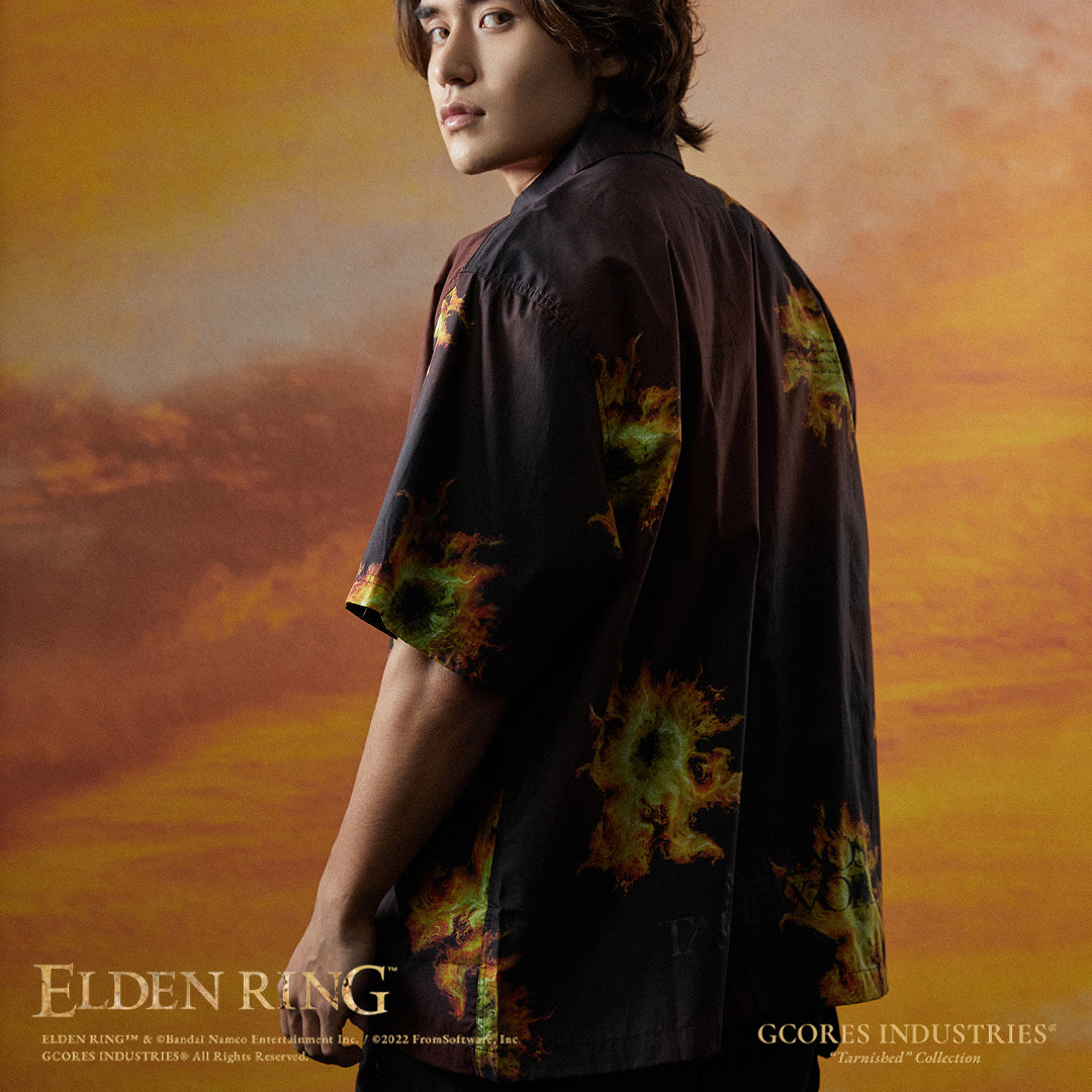 ELDEN RING プリントシャツ 狂い火の王