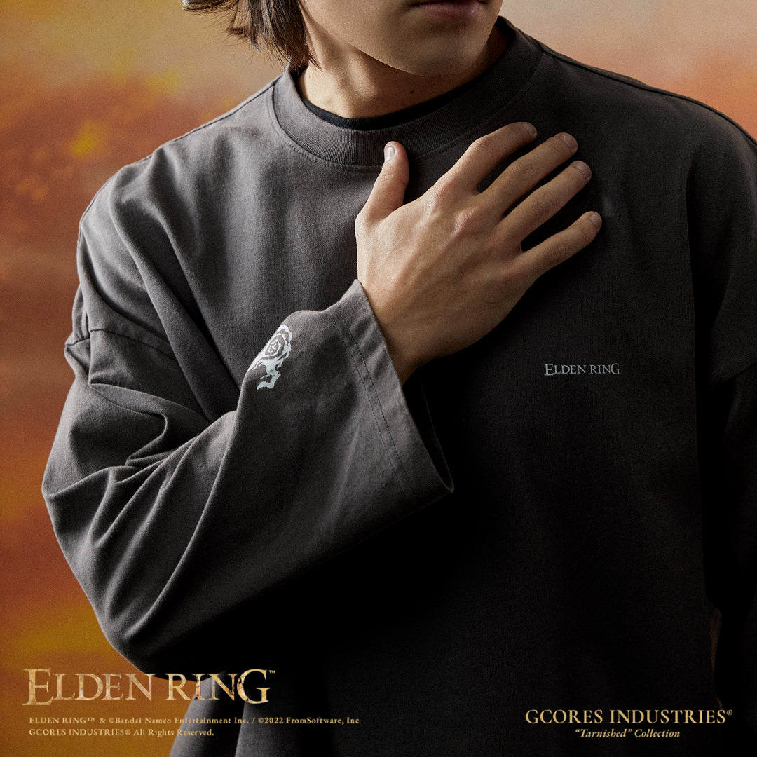 ELDEN RING 7分袖Tシャツ 狂い火の王
