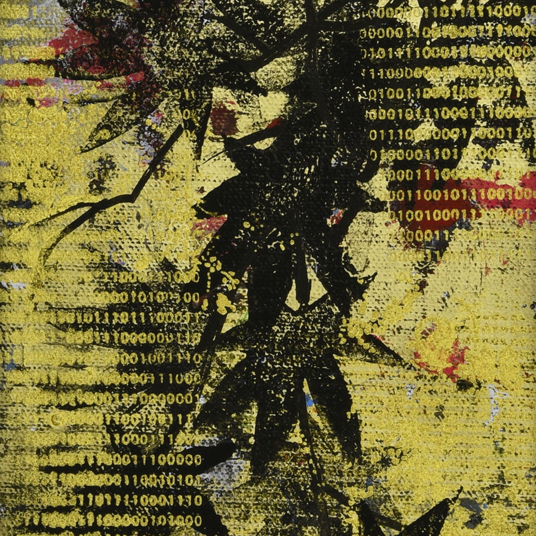 柏原晋平 絵画作品 流暁図 - FLOW OF DAWN #08