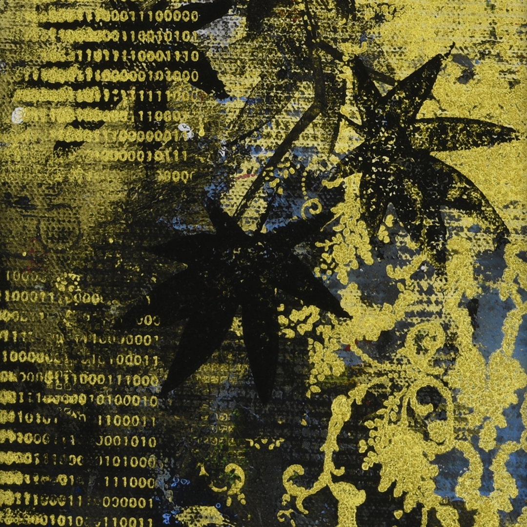 柏原晋平 絵画作品 流暁図 - FLOW OF DAWN #08