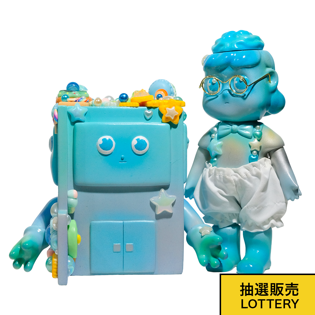 HOUSEBOY ソフビ Blue Dessert House by 静電場朔 One-off Edition