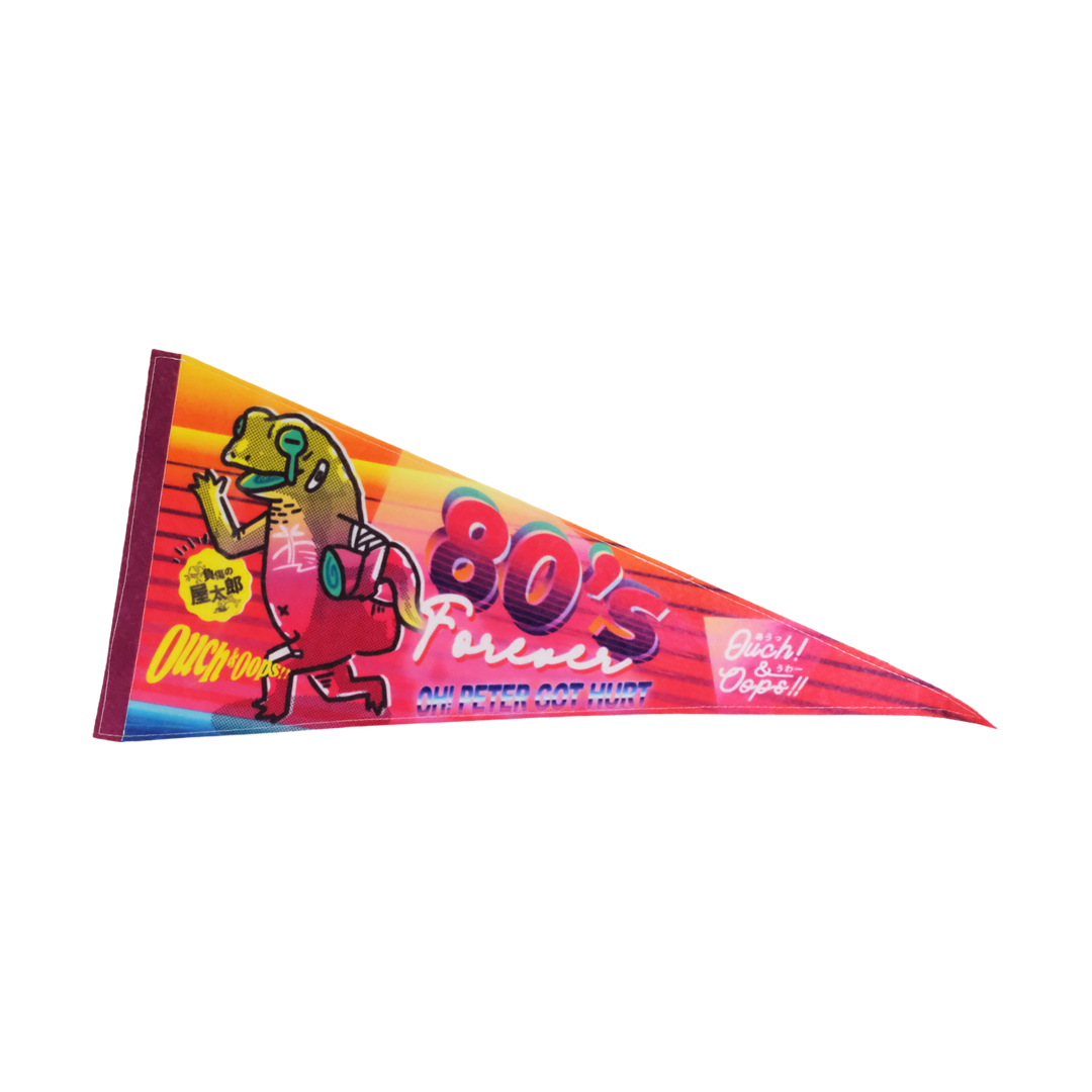 Ouch! & Oops!! Pennant Flag