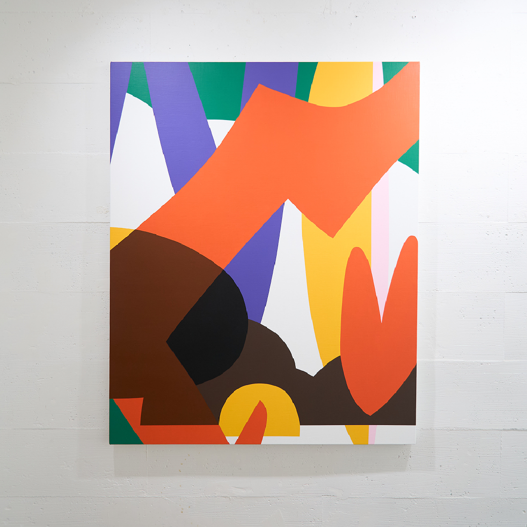 町山耕太郎 絵画作品 ちょうど-Just