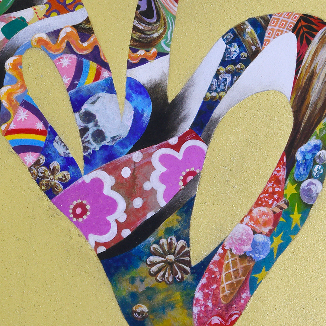 甲斐千香子 絵画作品 鱗 - No.35