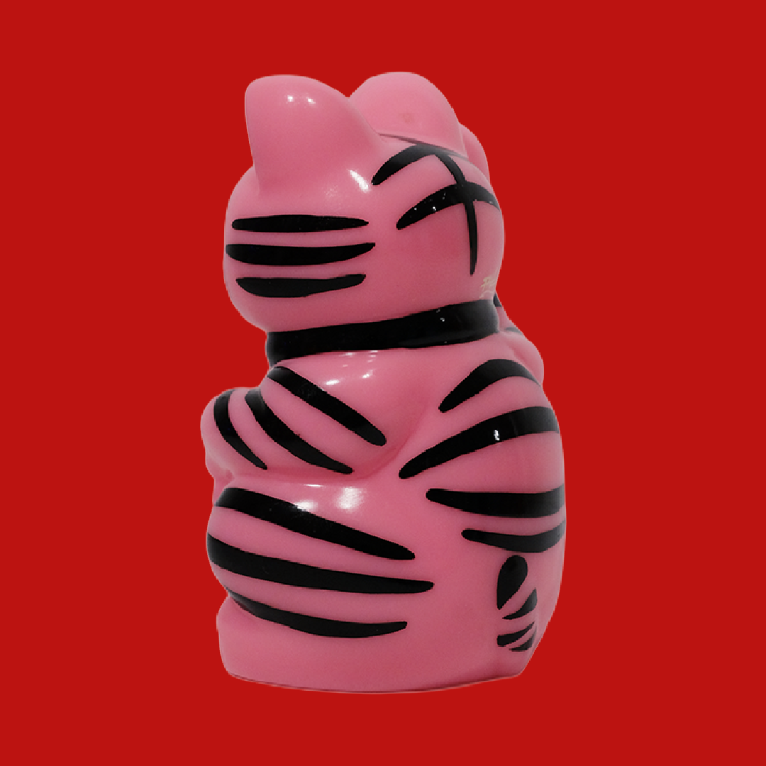 Kustom China Sofubi - Lucky Tiger Pink Ver.