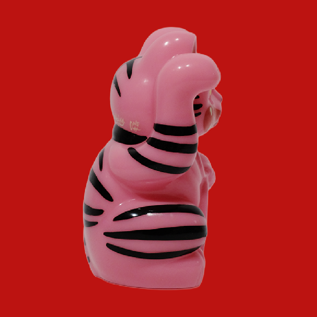 Kustom China Sofubi - Lucky Tiger Pink Ver.