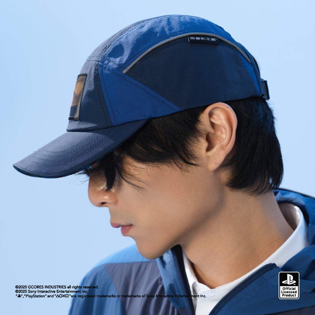 PlayStation 2トーンデザインキャップ [青]