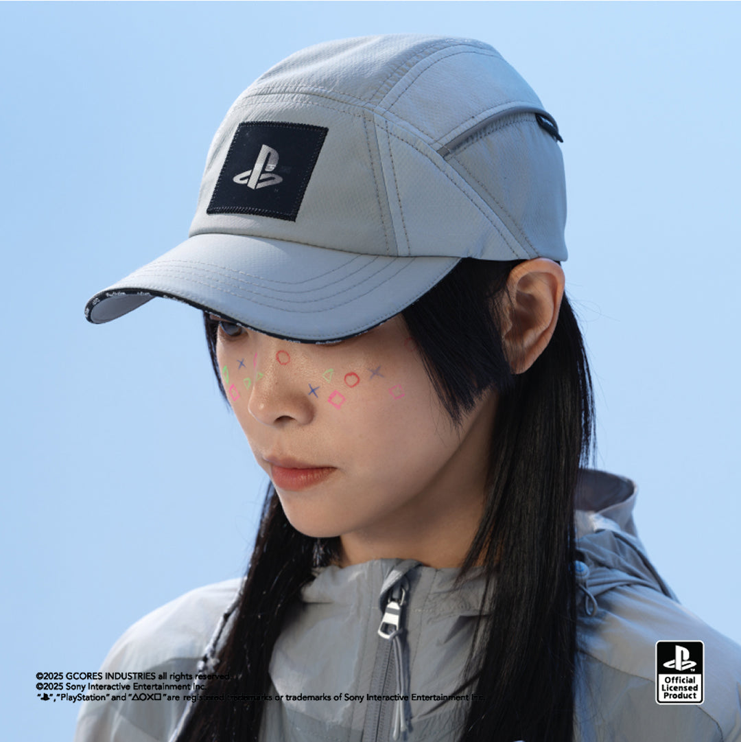 PlayStation 2トーンデザインキャップ [グレー]