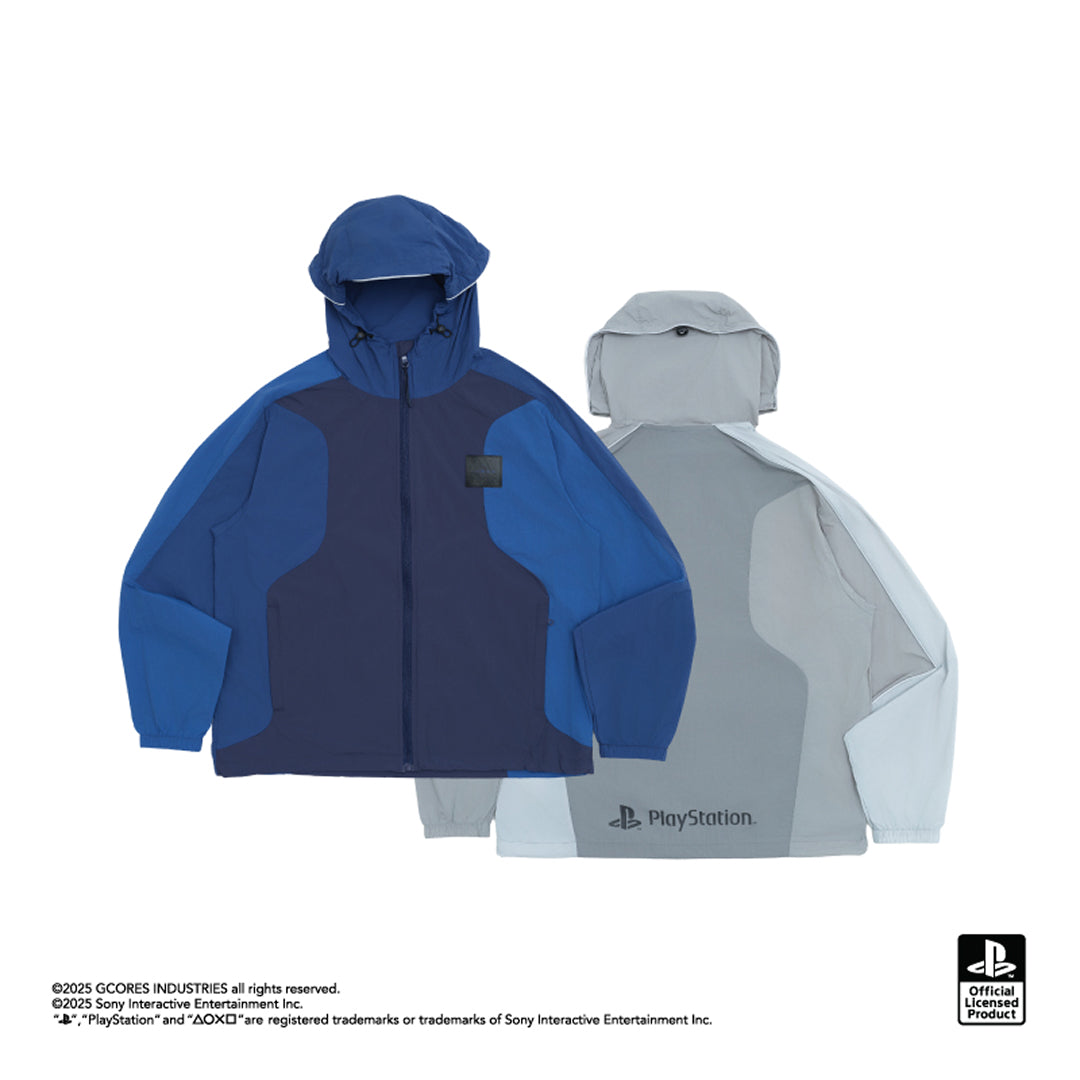 PlayStation 2トーンナイロンジャケット [グレー]