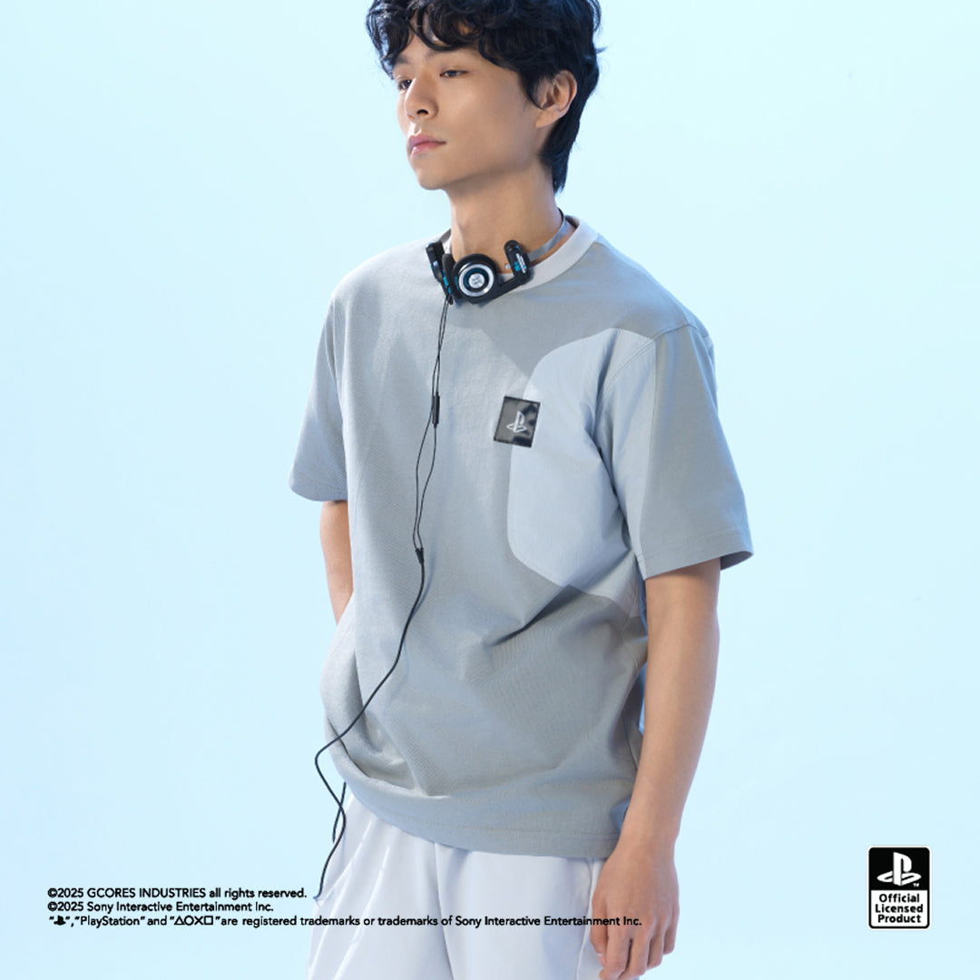 PlayStation コンビネーションTシャツ [グレー]
